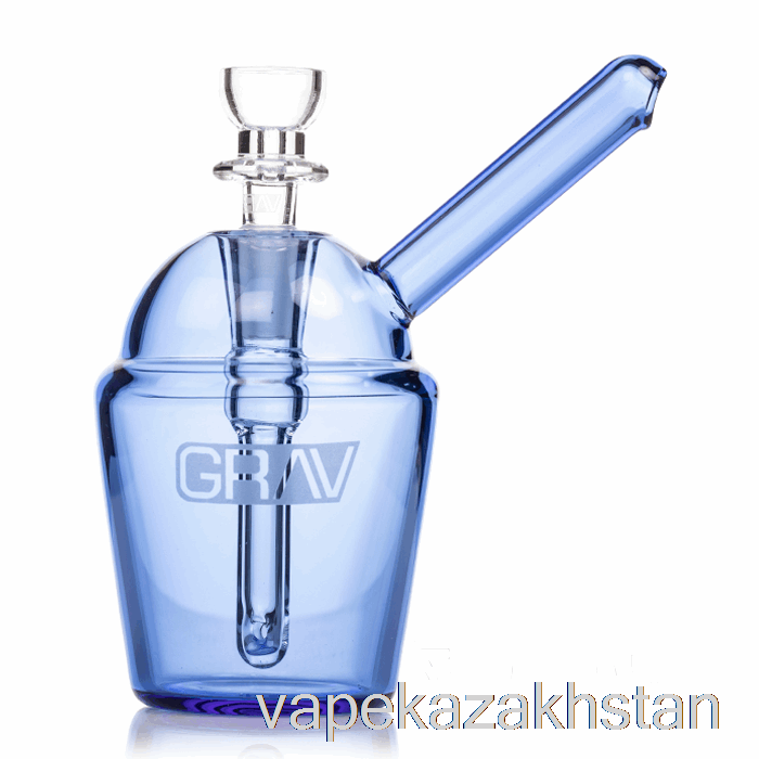 Vape Kazakhstan GRAV Slush Cup Pocket Bubbler Light Cobalt